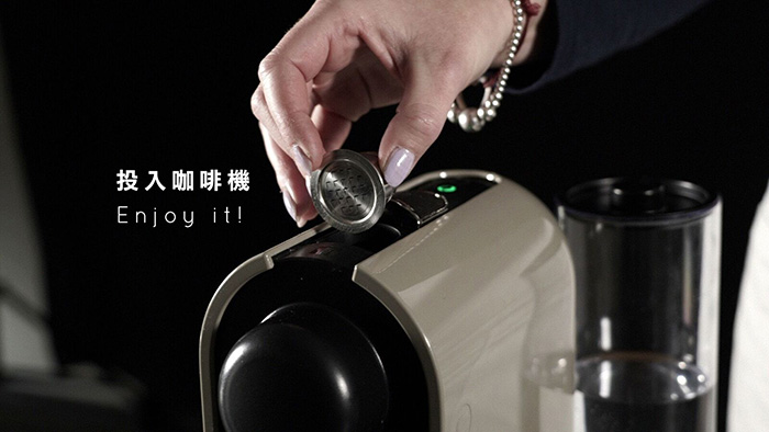 義大利 WAYCAP|不鏽鋼環保咖啡膠囊容器組(2入)-Complete Kit