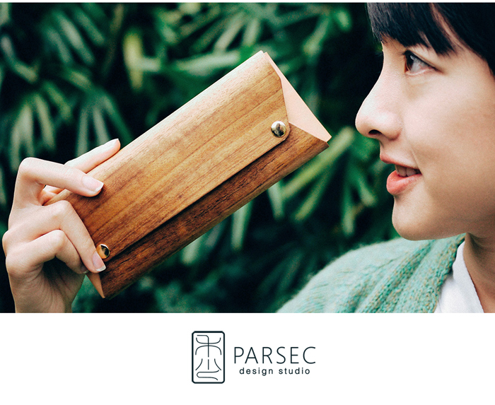 PARSEC|樹革花梨筆袋