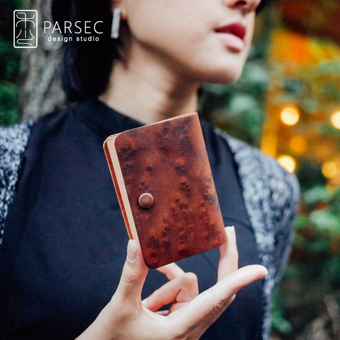 (複製)PARSEC|樹革黑檀名片夾