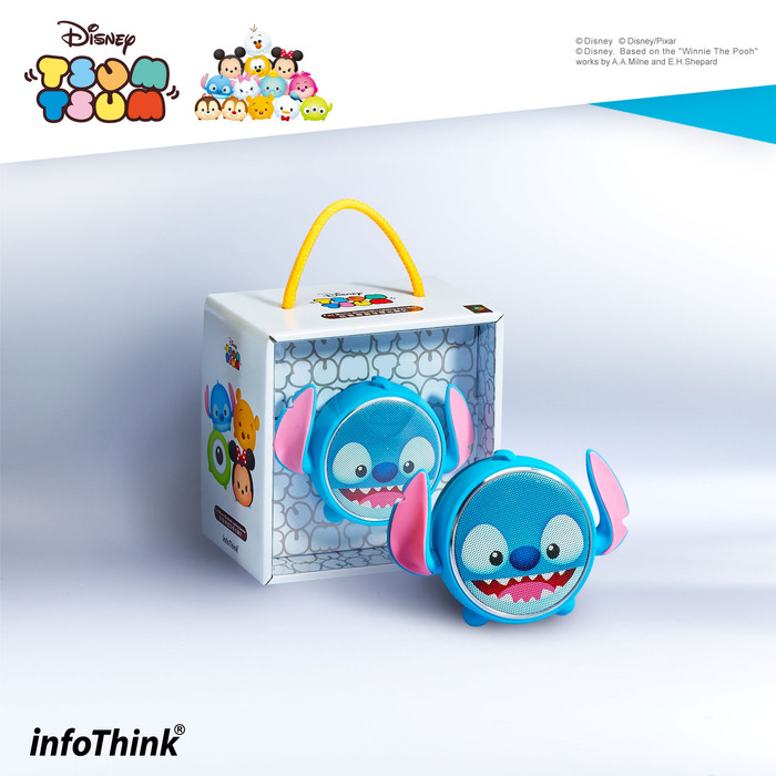 InfoThink|TSUM TSUM玩音樂藍牙燈光喇叭- 史迪奇Stitch