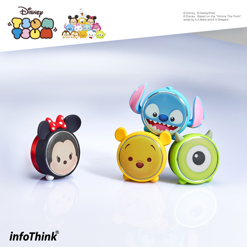 (複製)InfoThink|TSUM TSUM玩音樂藍牙燈光喇叭-米奇Mickey