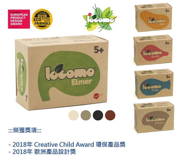 【集購】泰國 Taksa Toys | 動物造型自然互動玩具-彩色
