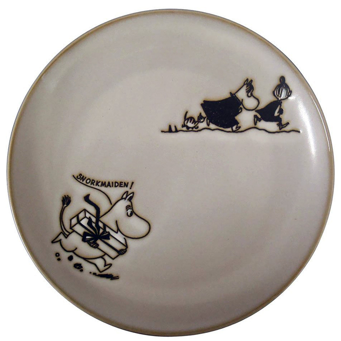 yamaka|MOOMIN嚕嚕米石漫系列-淺盤3入組