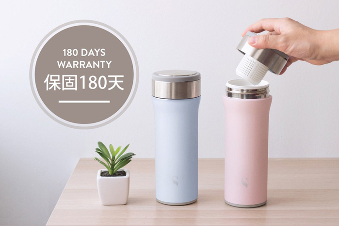 【集購】SWANZ 天鵝瓷|陶瓷芯動杯 550ml (5款可選)