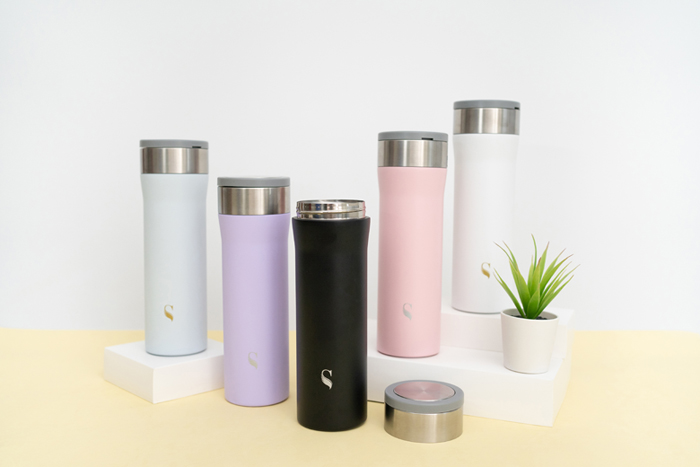 SWANZ|陶瓷保溫芯動杯 550ml (5色任選)