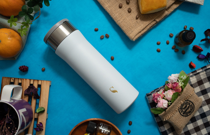 SWANZ|陶瓷保溫芯動杯 550ml (5色任選)