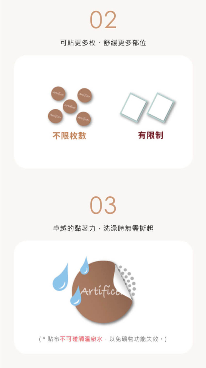 (複製)Artificer｜平衡點 礦物貼布60枚入 - 膚色經典款