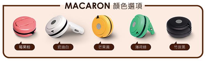【MOGICS】Macaron 馬卡龍︱PD 45W 高功率 / 三合一轉接頭,折疊式圓形車充!(黃色)