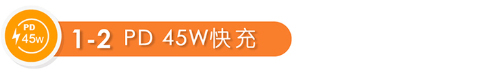 【MOGICS】Macaron 馬卡龍︱PD 45W 高功率 / 三合一轉接頭,折疊式圓形車充!(黃色)
