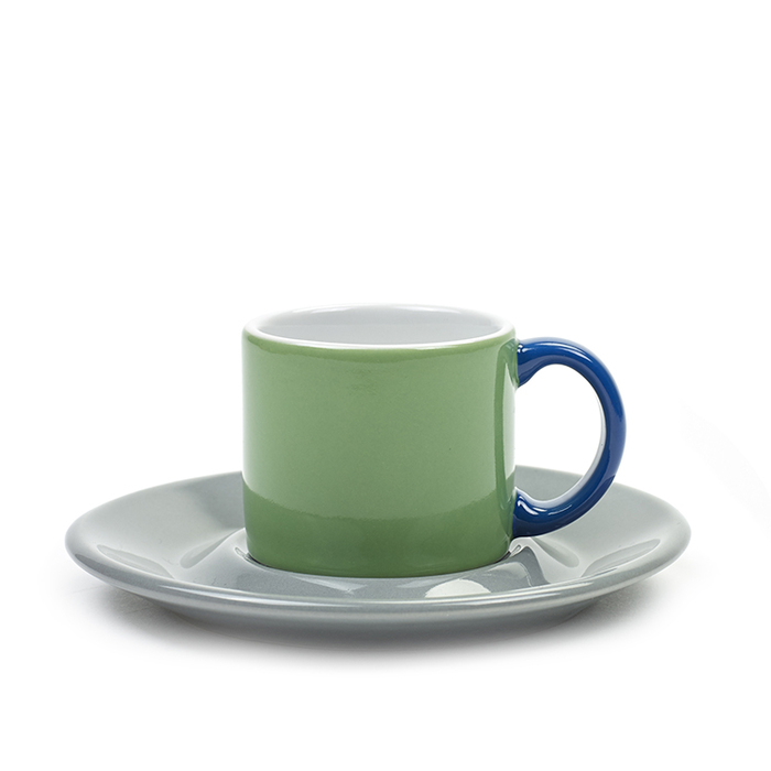 (複製)SERAX|Jansen+co ESPRESSO杯盤組-黃灰