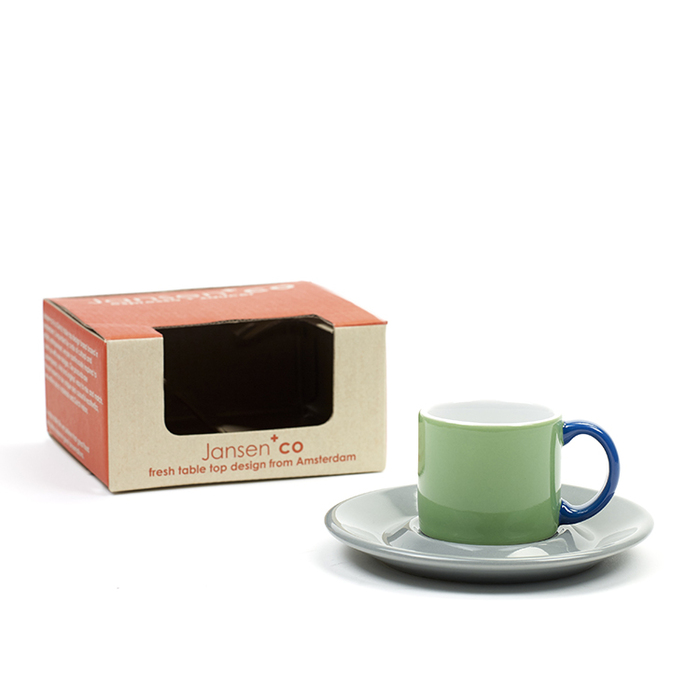 (複製)SERAX|Jansen+co ESPRESSO杯盤組-黃灰