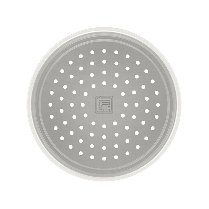 JIA Inc.|饗食版 中溫瓷蒸籠盤24cm (白色)