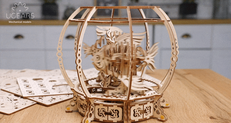Ugears|自我推進模型 旋轉的海底樂園