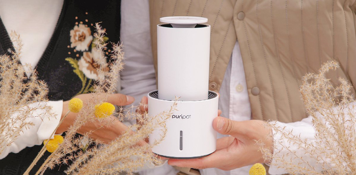 【集購】puripot|光觸媒空氣清淨機(精油擴香/除菌臭/除細塵)