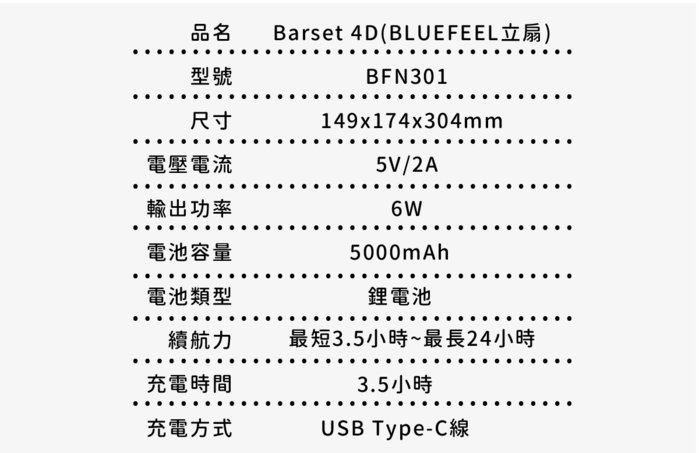 【集購】BLUEFEEL | 輕巧無線電風扇