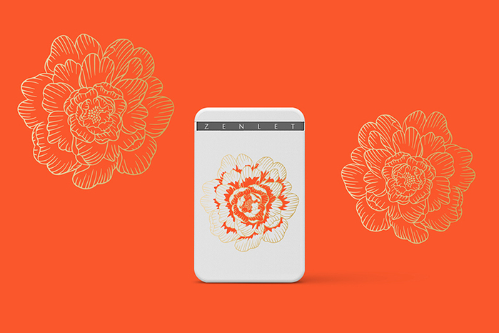 ZENLET|ZENLET Wallet 花繁。魚盛(含RFID防盜卡)