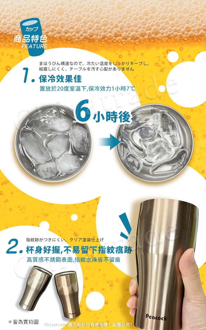 (複製)【日本孔雀Peacock】316不鏽鋼 輕量隨行 彈蓋直飲 保冷保溫杯700ML-消光黑