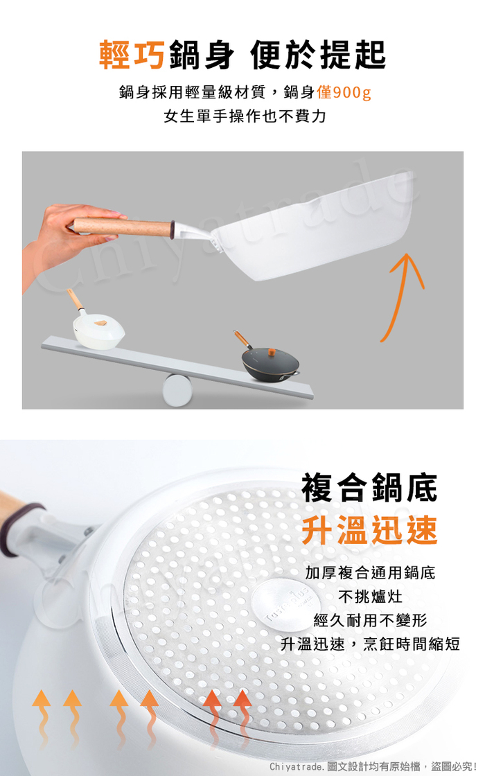 (複製)Taste Plus|悅味元素 瑞士陶瓷釉 奈米銀抗菌 不沾鍋 16cm奶鍋 IH全對應(純淨白)