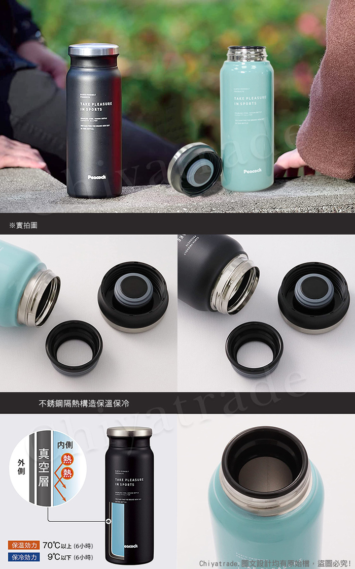 (複製)日本孔雀Peacock|316不鏽鋼 手提式City城市 咖啡杯 保冷保溫杯300ML(耐衝擊底座)-岩灰