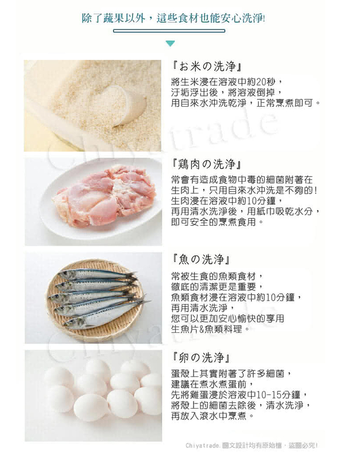(複製)MENAGE|日本製 北海道扇貝 貝殼粉 實用4件組