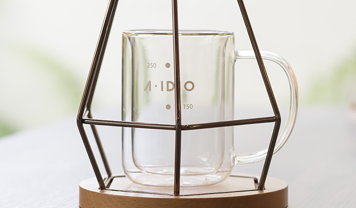 A-IDIO|雙層隔熱保溫玻璃杯(310ml)