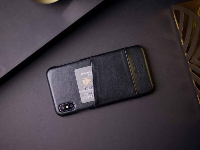 Alto|iPhone Xs Max 皮革保護殼 Metro (渡鴉黑)