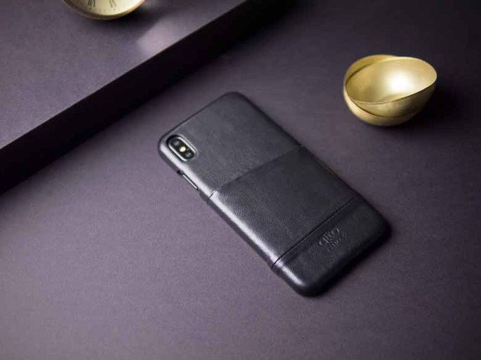 Alto|iPhone Xs Max 皮革保護殼 Metro (渡鴉黑)