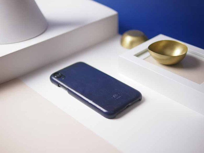 Alto|iPhone XR 皮革保護殼 Original (海軍藍)