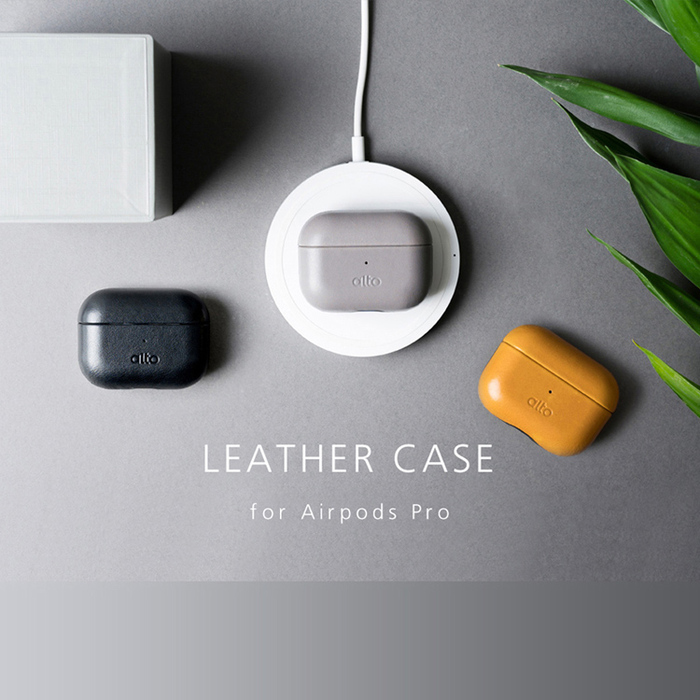 Alto|AirPods Pro 皮革保護套 (焦糖棕)