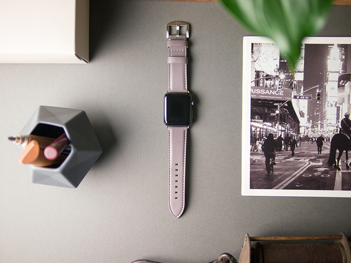(複製)Alto|Apple Watch 皮革錶帶 42/44mm - 海軍藍
