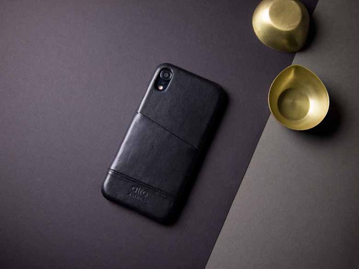 Alto|iPhone XR 皮革保護殼 Metro (渡鴉黑)