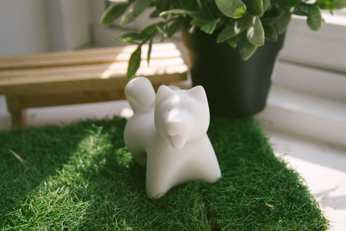 (複製)CHU,AN Design| 獨立鬆獅犬-狗狗造型石雕擺飾/紙鎮