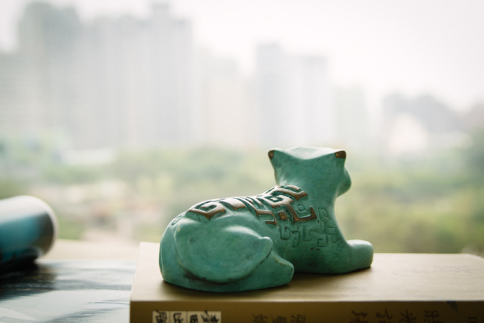 筌美術Gallery Chuan | 青銅時期系列_《威震天下》虎造型銅雕