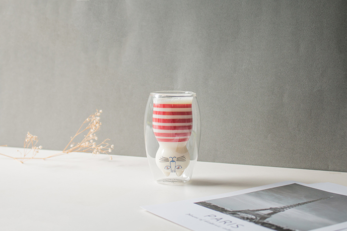 (複製)好玻 GOODGLAS|Lisa Larson MIMI雙層杯-藍