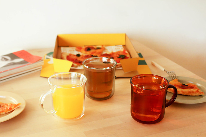 好玻 GOODGLAS|Mug雙層把手玻璃杯-清透