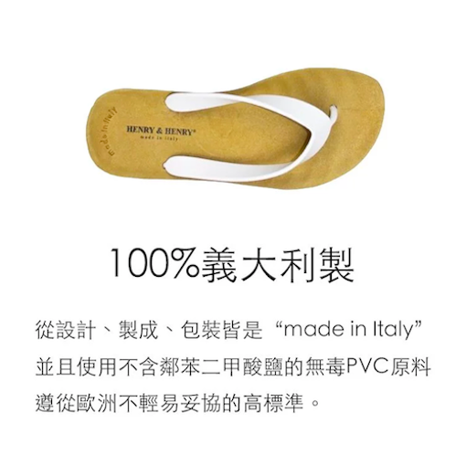 (複製)Henry&Henry 義大利夾腳拖(深藍)