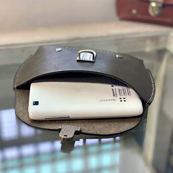 DUAL|紳士腰間手機包 (iphone) - 開運綠