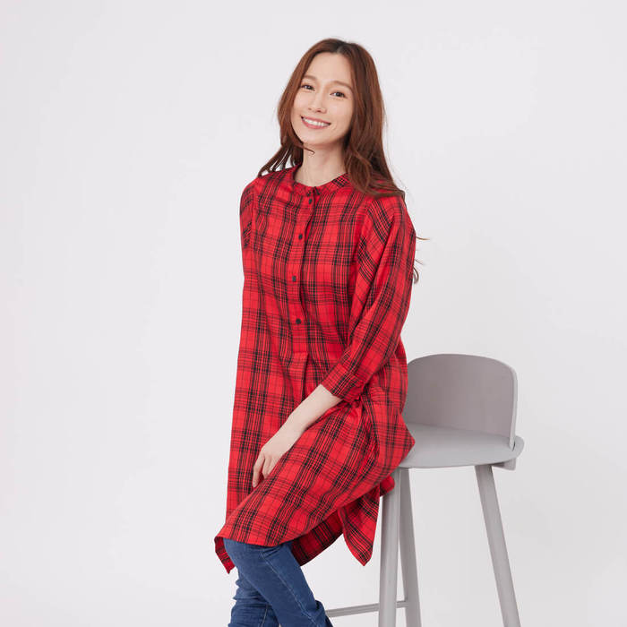 (複製)好我 so that′s me|Lauren圓領落肩羊毛混紡針織毛衣上衣/深綠 Free Size