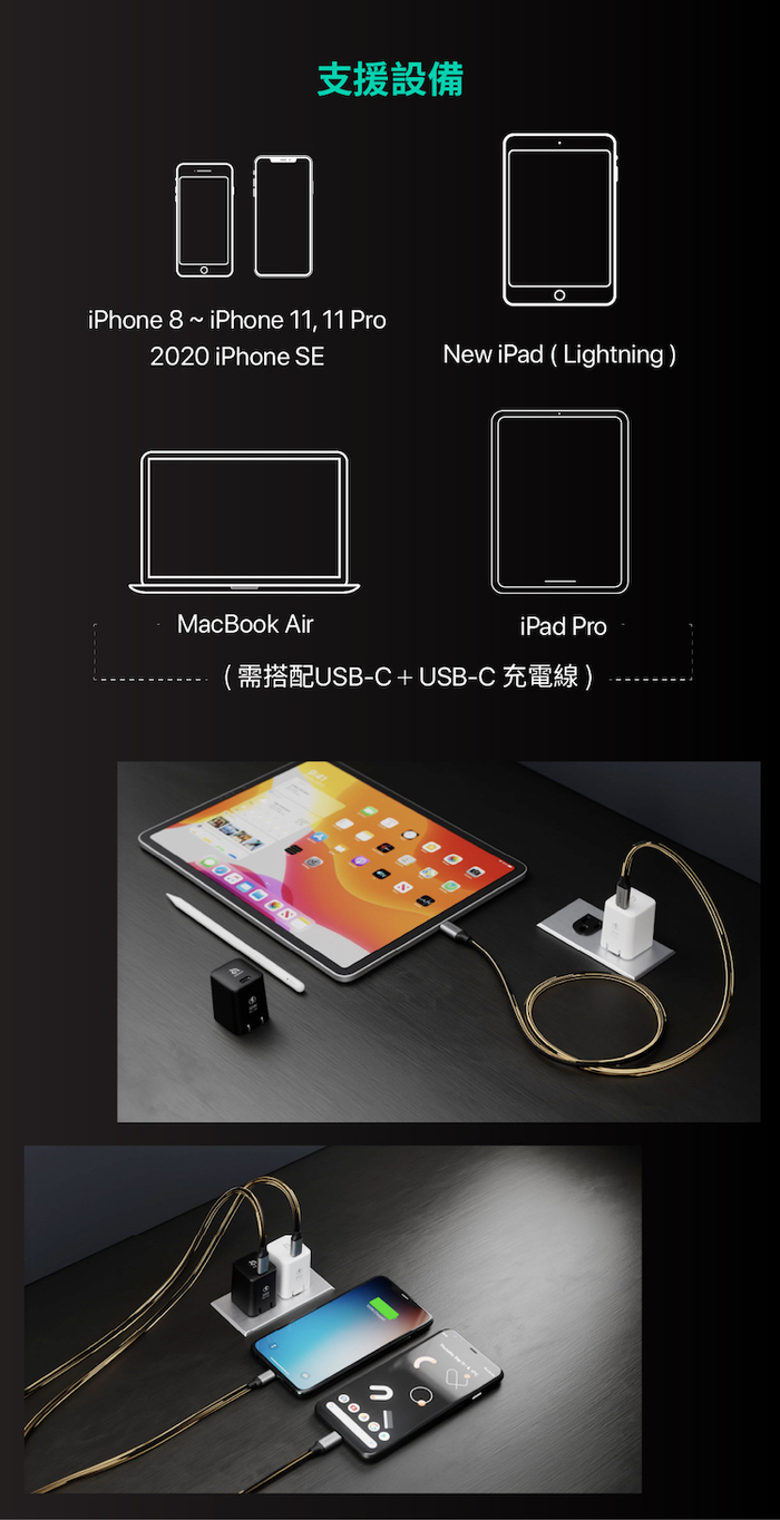 ADAM|OMNIA X3 USB-C PD / QC 3.0 30W 迷你快速充電器『iPhone 12 專用』