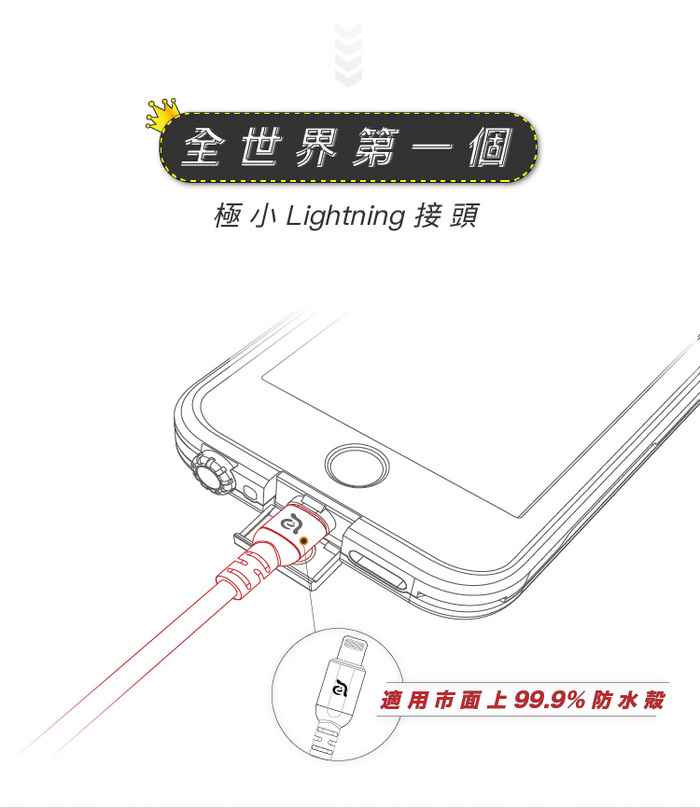 ADAM|PeAk III Lightning Cable 300B 金屬編織傳輸線 (300cm)