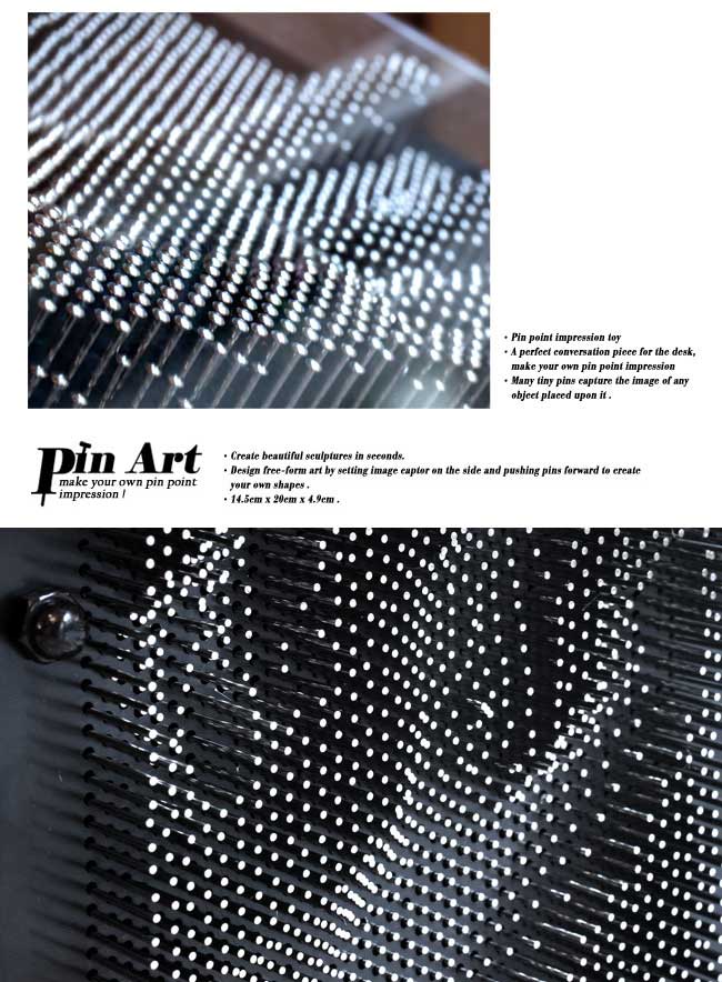 (複製)賽先生科學工廠|Pin Art大搞創意複製針 / 金屬銀