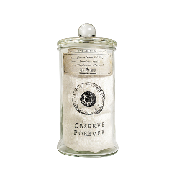 賽先生科學工廠|Forever標本二用布包 / Observe Forever 眼球