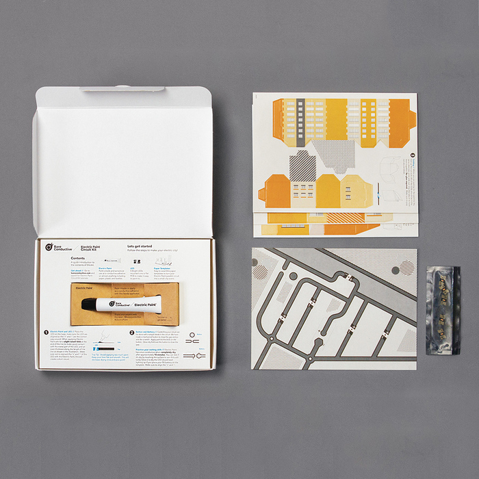 Electric Paint Circuit kit|導電城市套組