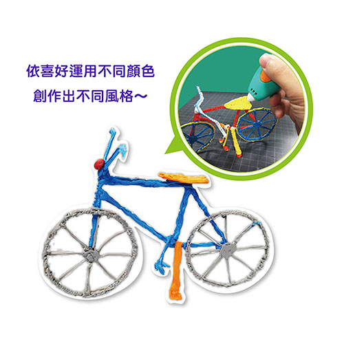 3Doodler|Start 3D列印筆模具組 VEHICLE
