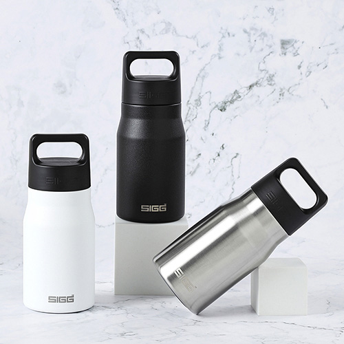 瑞士百年 SIGG｜探險家保溫隨身杯 450ml - 白