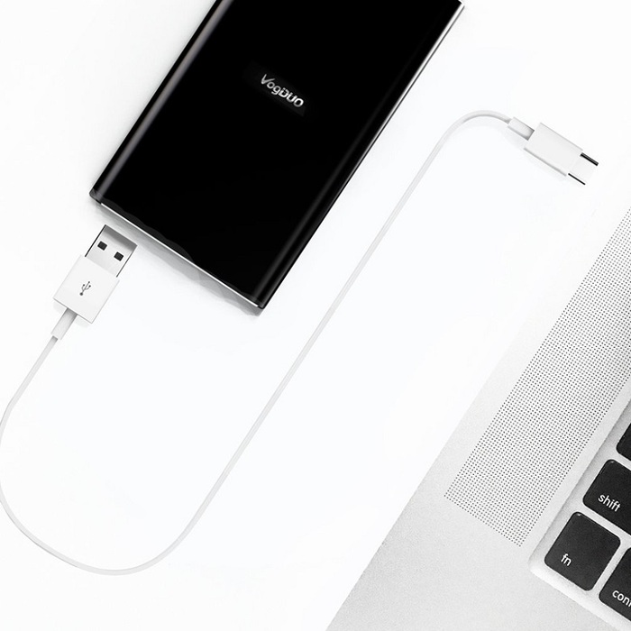 VogDUO | Cable Go 高速Type-C 2.0 To C 2.0傳輸充電線 (75cm)(經典黑)