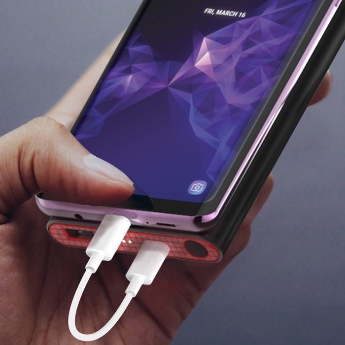 VogDUO | Cable Go 高速Type-C 2.0 To C 2.0便攜式傳輸充電線 (10cm)(典雅白)