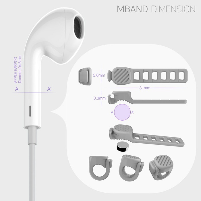 【集購】MADD|CLIPIT隨身物品萬用夾+MBAND2線材收納磁吸夾