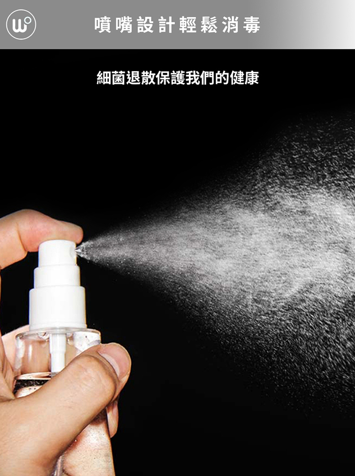 Wopin｜隨身自製消毒噴霧瓶 (隨身型50ml)