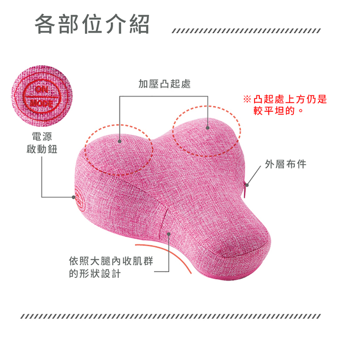 【贈品】PROIDEA|多功能電動全身骨盆按摩器